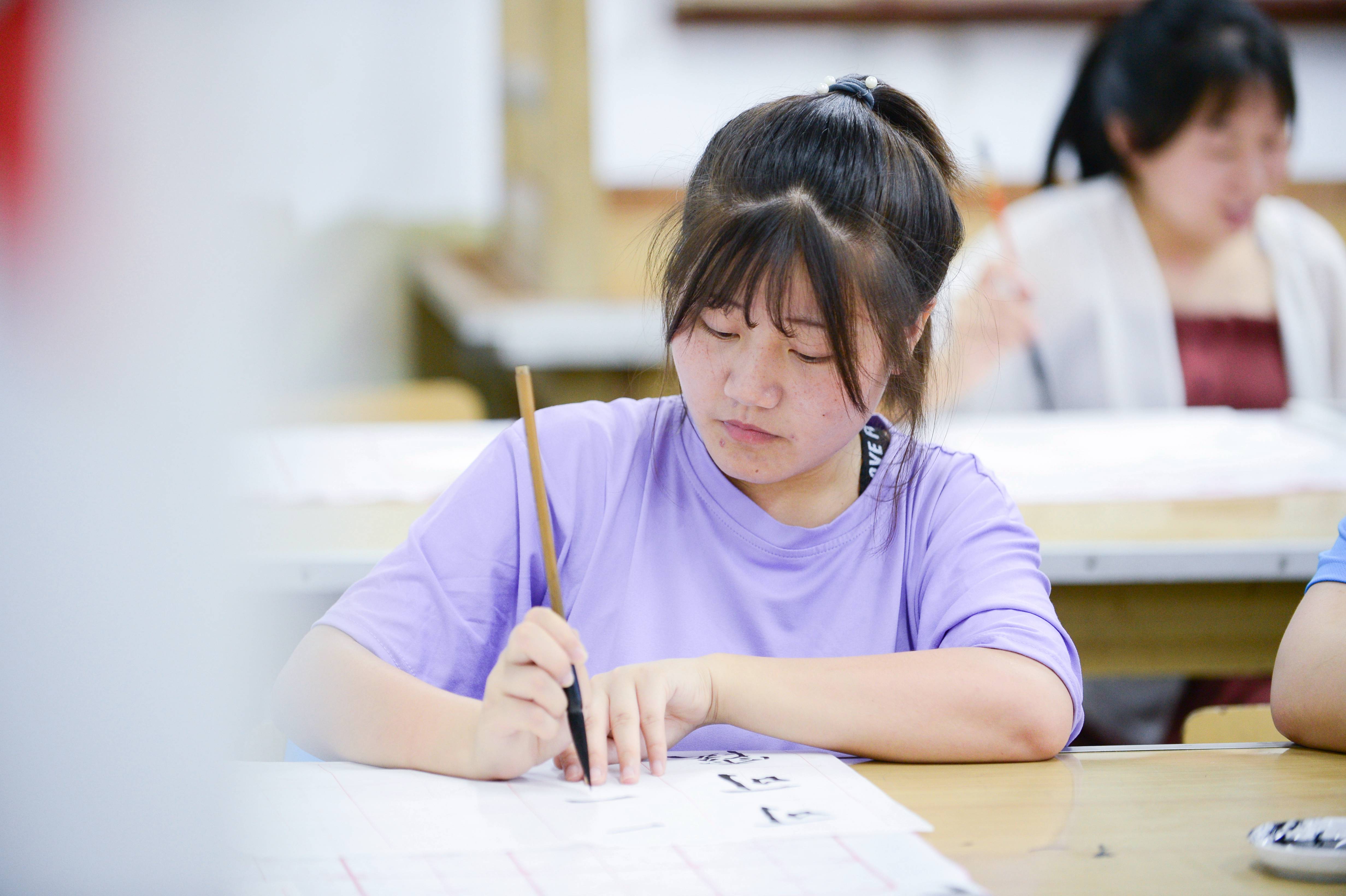 魅力選修課第六期之練書法的孩子們