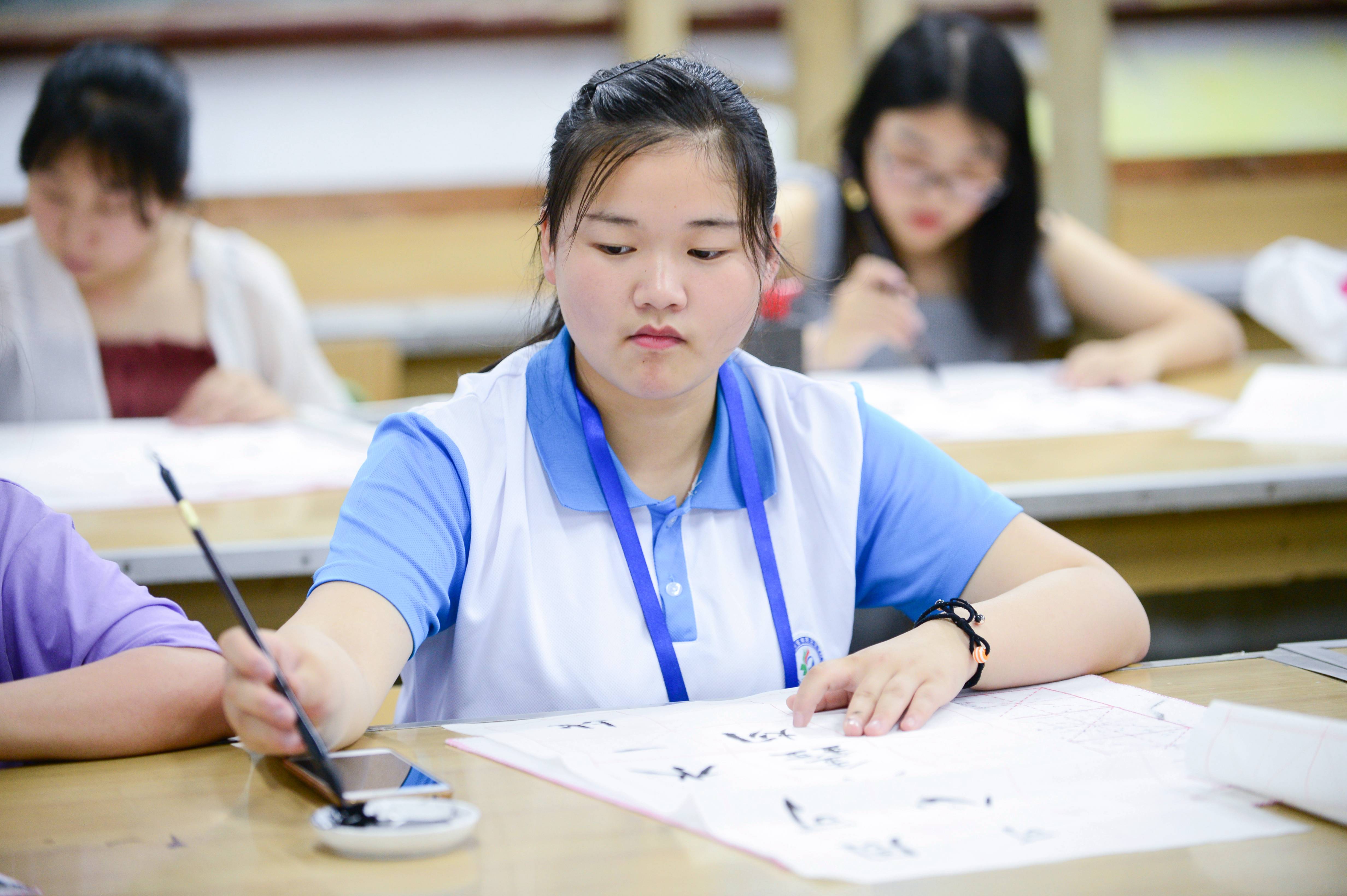 魅力選修課第六期之練書法的孩子們